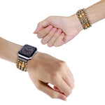 Cinturino per orologio con perline rosa, For Apple Watch Ultra 49mm / Series 8&7 45mm, For Apple Watch Series 8&7 41mm