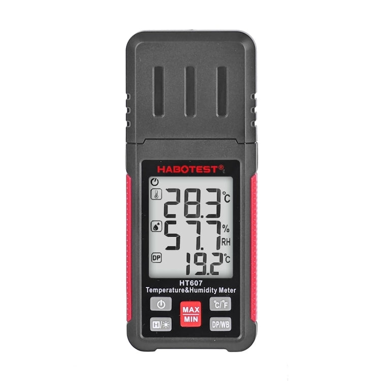 HABOTEST HT607 Tester portatile di umidità e temperatura, HT607