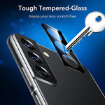 Pellicola in vetro temperato per obiettivo della fotocamera posteriore integrata, For Samsung Galaxy S22 / S22+ 5G (1pc), For Samsung Galaxy S22 Ultra 5G (1pc), For Samsung Galaxy Z Fold3 5G (1pc), For Samsung Galaxy Z Fold4 5G (1pc)
