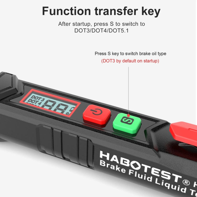 HABOTEST HT662 Penna per test liquido freni auto moto, HT662