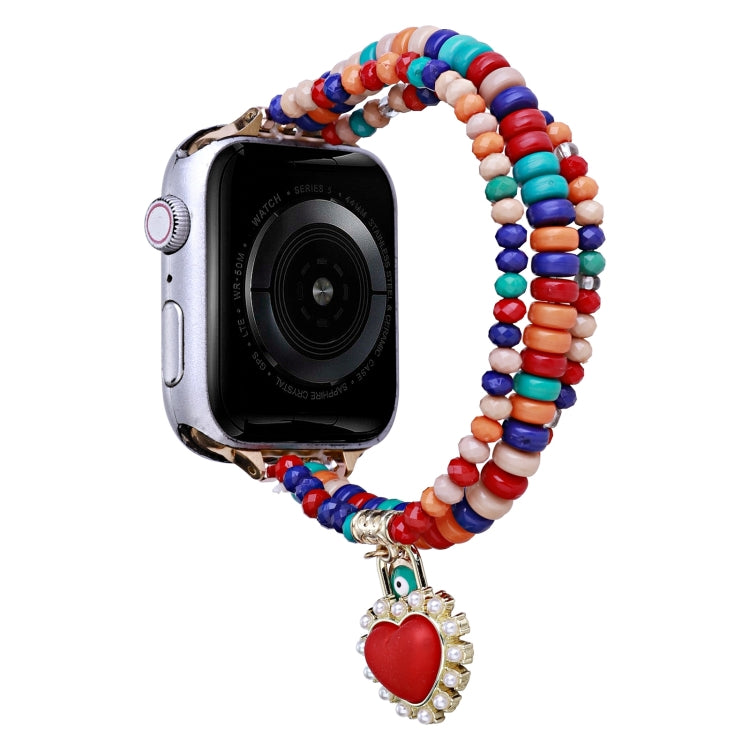 Cinturino per orologio con perline a 3 file, For Apple Watch Ultra 49mm / Series 8&7 45mm, For Apple Watch Series 8&7 41mm