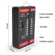 HABOTEST HT812A Tester di linea di rete per linea telefonica 2 in 1, HT812A