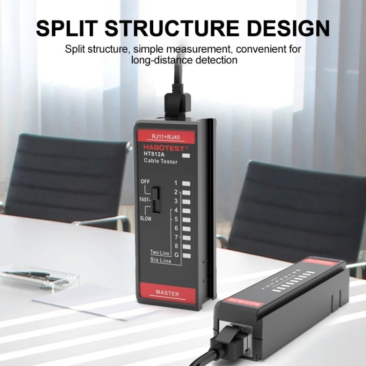 Tester linea rete e telefonica HABOTEST HT812A