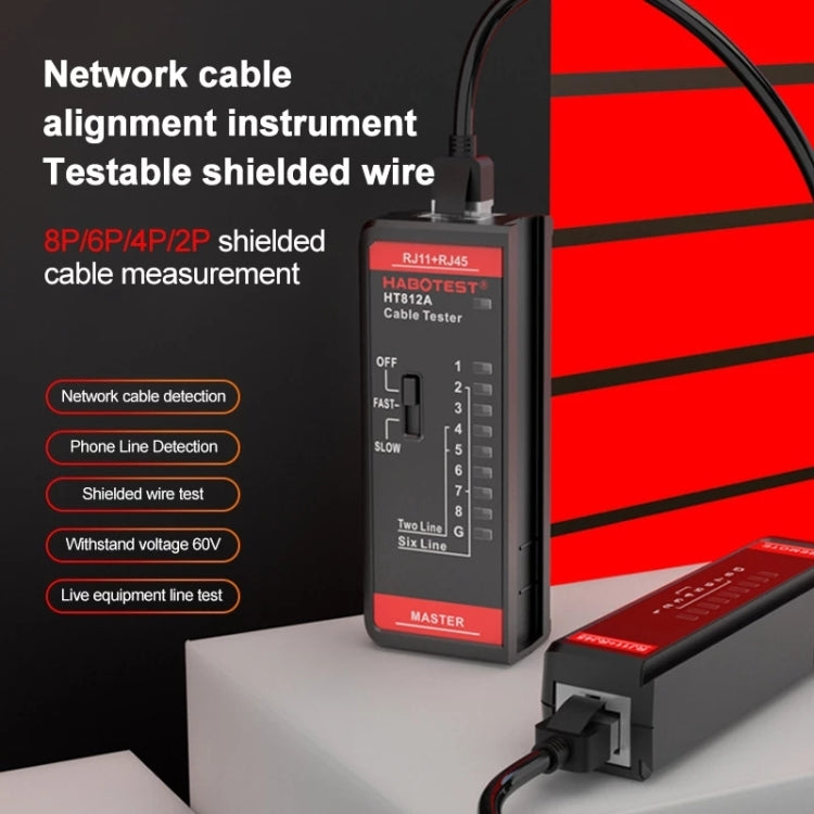 Tester linea rete e telefonica HABOTEST HT812A
