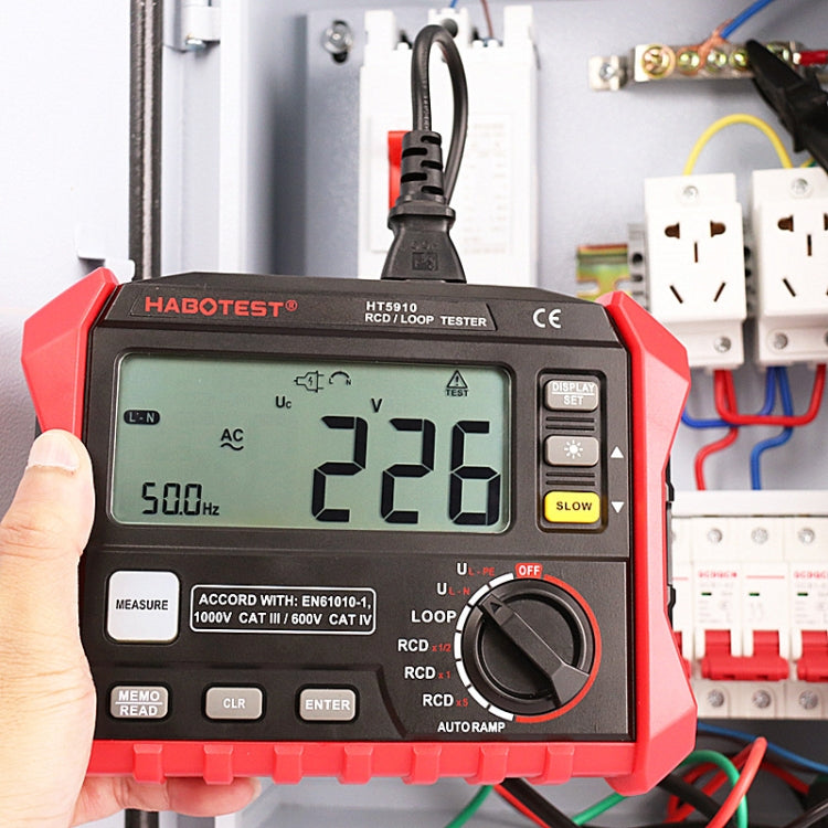 HABOTEST HT5910 Circuit Breaker Leakage and Resistance Tester, HT5910