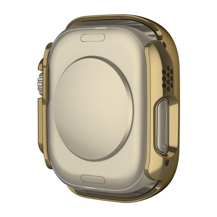Cassa dell'orologio integrale in vetro temperato per PC lucido, For Apple Watch Ultra 3 / 2 / 1 49mm