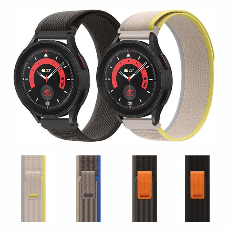 Cinturino per orologio in nylon con anello universale da 18 mm, For Garmin Forerunner 255S / Venu 2S