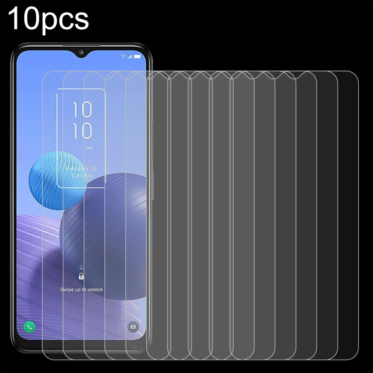 Pellicola in vetro temperato 10 pezzi 0,26 mm 9H 2,5D, For TCL 408 (10 PCS), For TCL 40 SE (10 PCS), For Motorola ThinkPhone (10 PC)