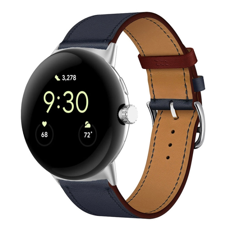 Cinturino in vera pelle, For Google Pixel Watch 4 / 3 / 2 / 1 41mm