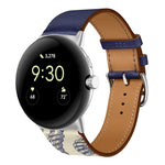 Cinturino in vera pelle, For Google Pixel Watch 4 / 3 / 2 / 1 41mm