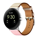 Cinturino in vera pelle, For Google Pixel Watch 4 / 3 / 2 / 1 41mm