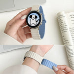 Cinturino magnetico in silicone con fibbia inversa, For Google Pixel Watch 4 / 3 / 2 / 1 41mm