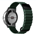 Cinturino magnetico in vera pelle con fibbia inversa, For Google Pixel Watch 4 / 3 / 2 / 1 41mm