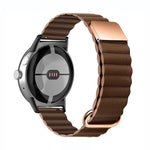 Cinturino magnetico in vera pelle con fibbia inversa, For Google Pixel Watch 4 / 3 / 2 / 1 41mm