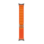 Cinturino in nylon con connettore nero, For Google Pixel Watch 4 / 3 / 2 / 1 41mm
