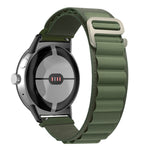 Cinturino in nylon con connettore nero, For Google Pixel Watch 4 / 3 / 2 / 1 41mm
