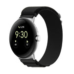 Cinturino in nylon con connettore in argento, For Google Pixel Watch 4 / 3 / 2 / 1 41mm