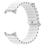 Cinturino per orologio in silicone oceano, For Google Pixel Watch 4 / 3 / 2 / 1 41mm
