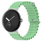 Cinturino per orologio in silicone oceano, For Google Pixel Watch 4 / 3 / 2 / 1 41mm