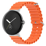 Cinturino per orologio in silicone oceano, For Google Pixel Watch 4 / 3 / 2 / 1 41mm