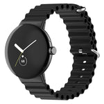 Cinturino per orologio in silicone oceano, For Google Pixel Watch 4 / 3 / 2 / 1 41mm