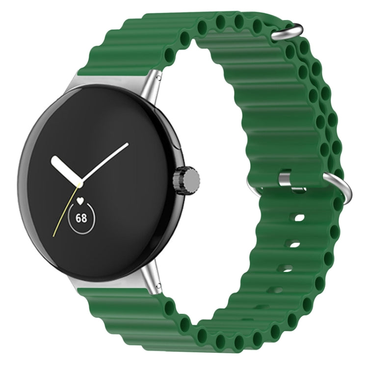 Cinturino per orologio in silicone oceano, For Google Pixel Watch 4 / 3 / 2 / 1 41mm