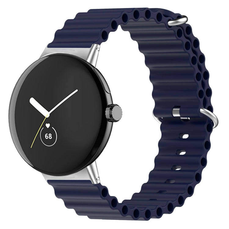 Cinturino per orologio in silicone oceano, For Google Pixel Watch 4 / 3 / 2 / 1 41mm