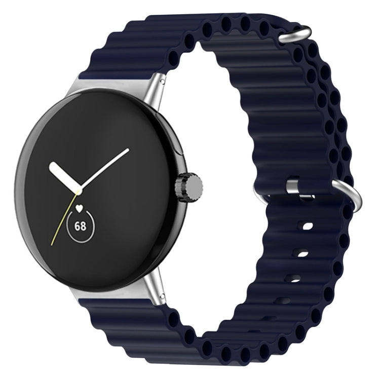 Cinturino per orologio in silicone oceano, For Google Pixel Watch 4 / 3 / 2 / 1 41mm