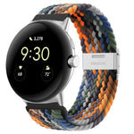 Cinturino in nylon con fibbia in metallo, For Google Pixel Watch 4 / 3 / 2 / 1 41mm