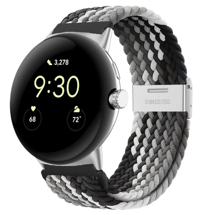 Cinturino in nylon con fibbia in metallo, For Google Pixel Watch 4 / 3 / 2 / 1 41mm