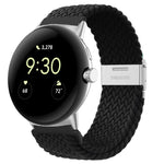 Cinturino in nylon con fibbia in metallo, For Google Pixel Watch 4 / 3 / 2 / 1 41mm