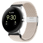 Cinturino in nylon con fibbia in metallo, For Google Pixel Watch 4 / 3 / 2 / 1 41mm