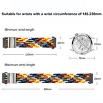 Cinturino in nylon con fibbia in metallo, For Google Pixel Watch 4 / 3 / 2 / 1 41mm