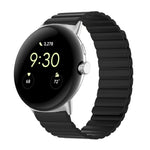 Cinturino magnetico in silicone a due sezioni, For Google Pixel Watch 4 / 3 / 2 / 1 41mm