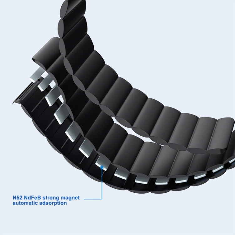 Cinturino magnetico in silicone a due sezioni, For Google Pixel Watch 4 / 3 / 2 / 1 41mm