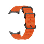 Cinturino per orologio in nylon con fibbia nera a tre anelli, For Google Pixel Watch 4 / 3 / 2 / 1 41mm