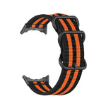 Cinturino per orologio in nylon con fibbia nera a tre anelli, For Google Pixel Watch 4 / 3 / 2 / 1 41mm