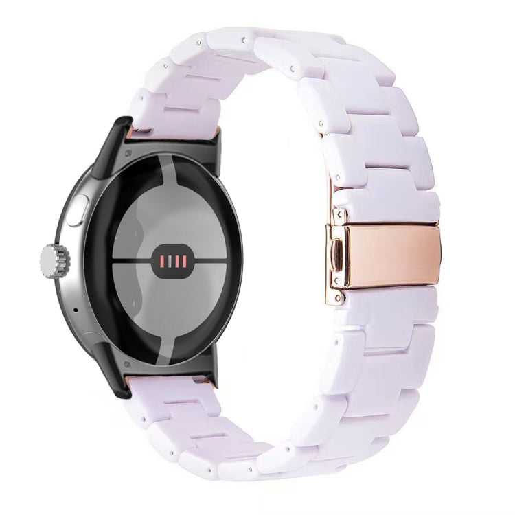 Cinturino in resina a tre sfere, For Google Pixel Watch 4 / 3 / 2 / 1 41mm