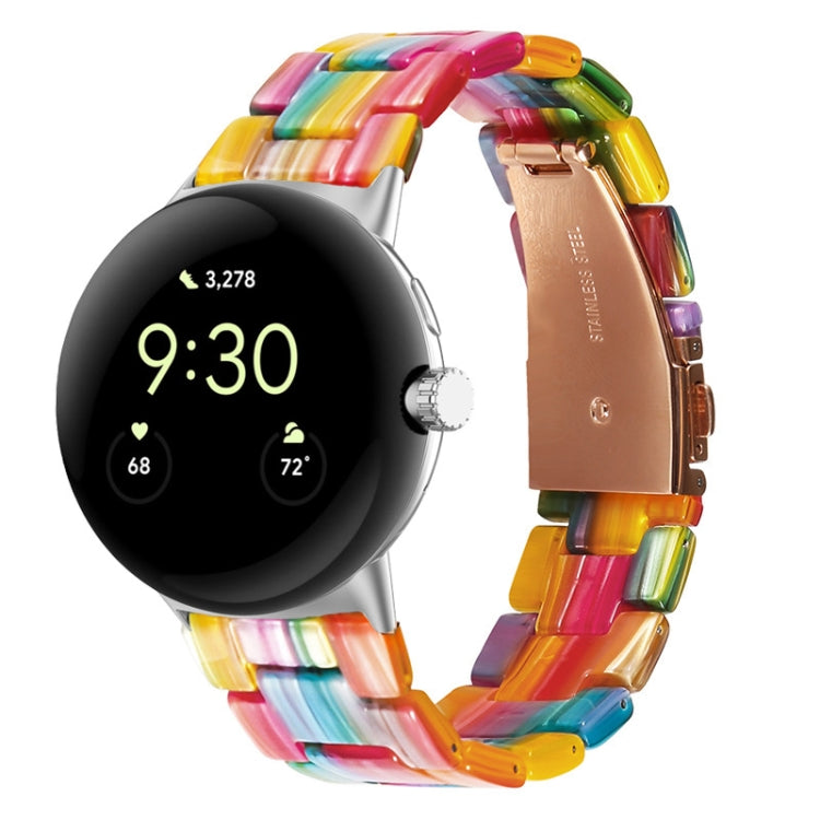 Cinturino in resina a tre sfere, For Google Pixel Watch 4 / 3 / 2 / 1 41mm