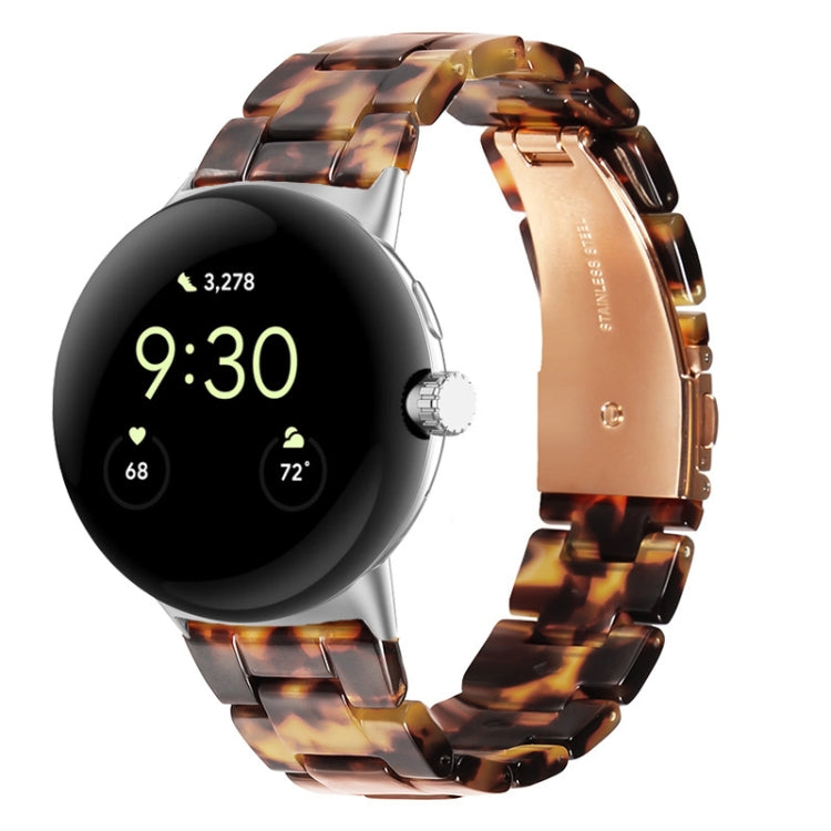 Cinturino in resina a tre sfere, For Google Pixel Watch 4 / 3 / 2 / 1 41mm