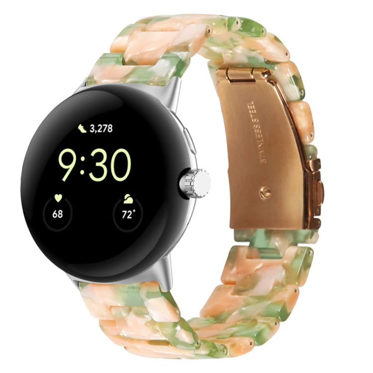 Cinturino in resina a tre sfere, For Google Pixel Watch 4 / 3 / 2 / 1 41mm