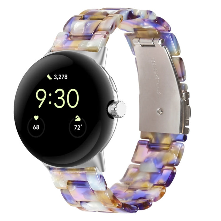 Cinturino in resina a tre sfere, For Google Pixel Watch 4 / 3 / 2 / 1 41mm