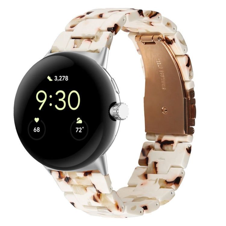 Cinturino in resina a tre sfere, For Google Pixel Watch 4 / 3 / 2 / 1 41mm