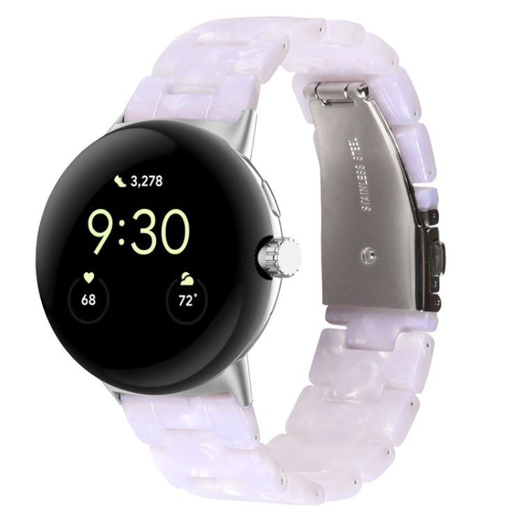 Cinturino in resina a tre sfere, For Google Pixel Watch 4 / 3 / 2 / 1 41mm