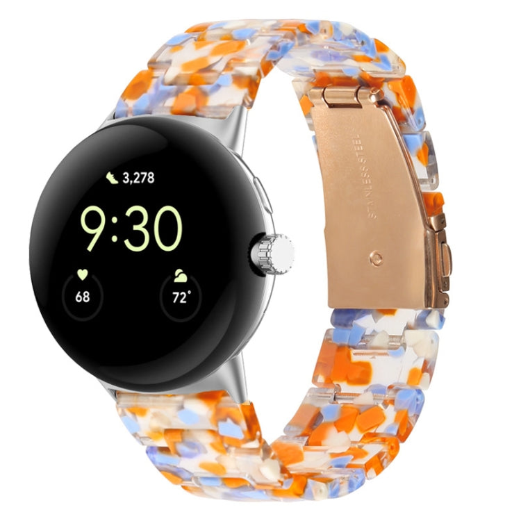 Cinturino in resina a tre sfere, For Google Pixel Watch 4 / 3 / 2 / 1 41mm
