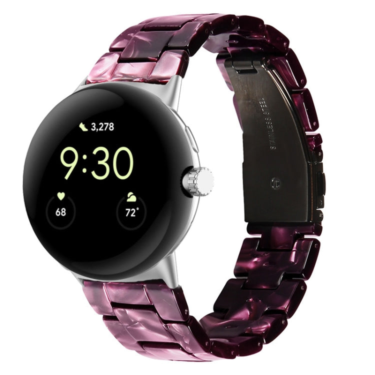 Cinturino in resina a tre sfere, For Google Pixel Watch 4 / 3 / 2 / 1 41mm