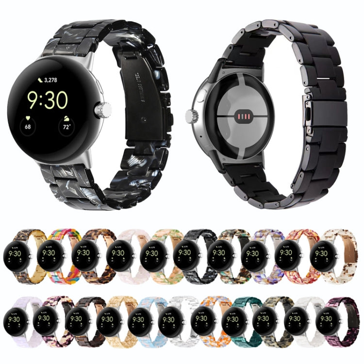 Cinturino in resina a tre sfere, For Google Pixel Watch 4 / 3 / 2 / 1 41mm