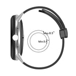 Cinturino in silicone con fibbia pieghevole in tinta unita, For Google Pixel Watch 4 / 3 / 2 / 1 41mm