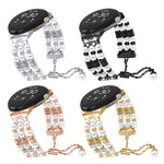 Cinturino per orologio mezzo braccialetto di perle, For Google Pixel Watch 4 / 3 / 2 / 1 41mm