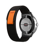 Cinturino per orologio in nylon con connettore nero, For Google Pixel Watch 4 / 3 / 2 / 1 41mm